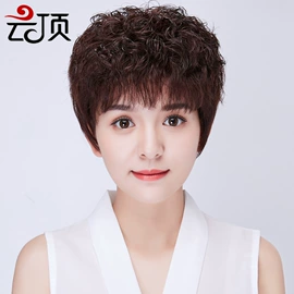 假发短卷发;假发短直发;假发长卷发