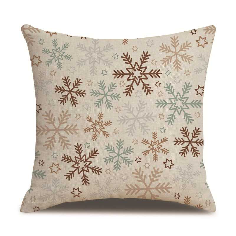 Christmas pillow, pillowcase, sofa for bed