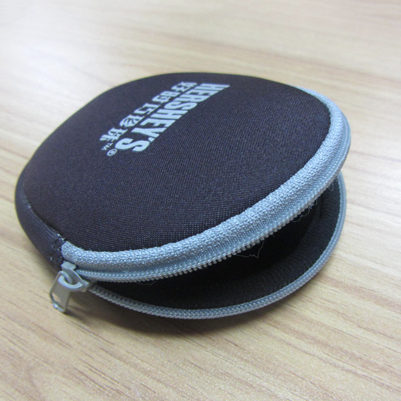 厂家潜水料零钱包供应防水防摔耳机收纳包零钱包批发