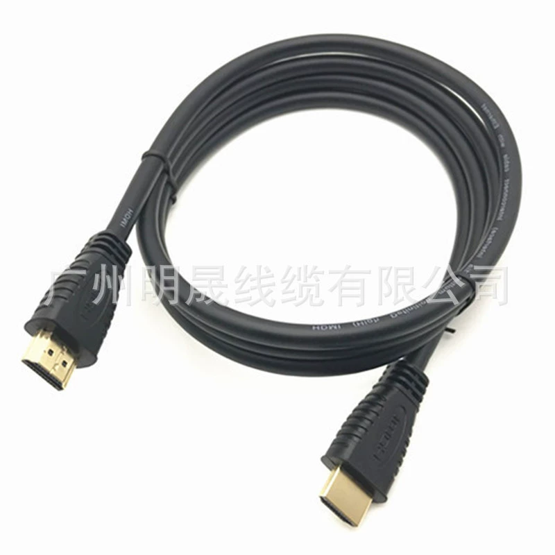 HDMI кабель 19+1 медный 1.5 м 2K/4K для ТВ и приставки, видеокабель высокого разрешения