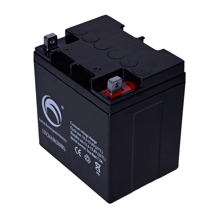 Rechargeable battery solar-powered, 12v, 24AH