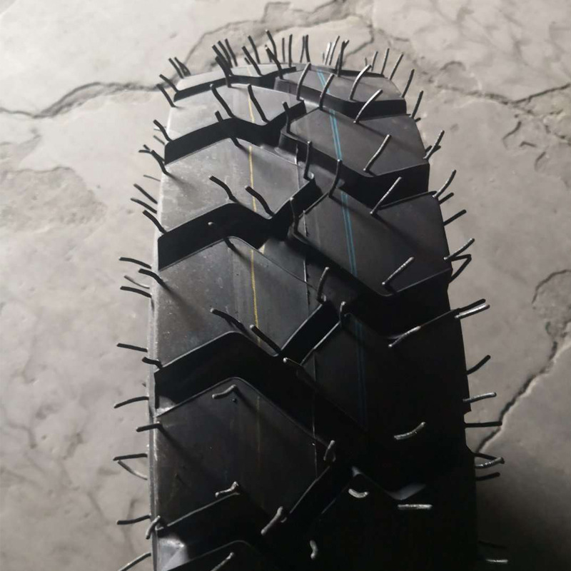 拖拉机轮胎微耕机农用车轮胎400-12轮胎 加宽加厚人字农用轮胎