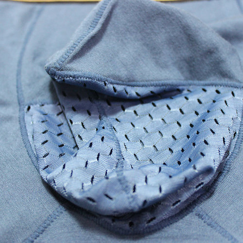 New comfortable modal men's underwear, men's boxer briefs, double compartment gun and egg separation, breathable U-convex design
