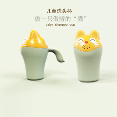 Baby shower cup, children's shower head, baby bath scoop, plastic bath water scoop, children's water scoop ladle, newly added thickened