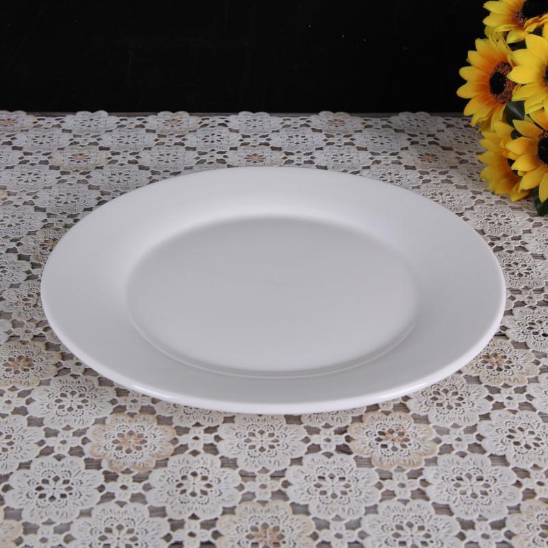 Hotel tableware table pure white bone ch...