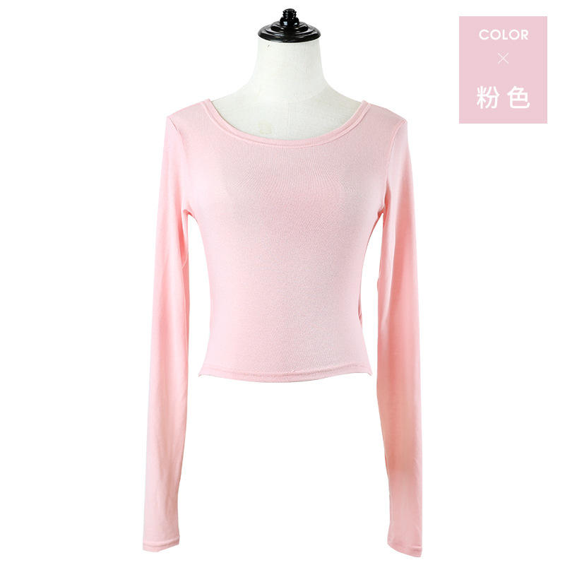 Examen DE ARTE adulto SLIM-Fit danza cálido Ballet superior suéter de punto yoga danza cuerpo rima práctica ropa Otoño e Invierno image 11