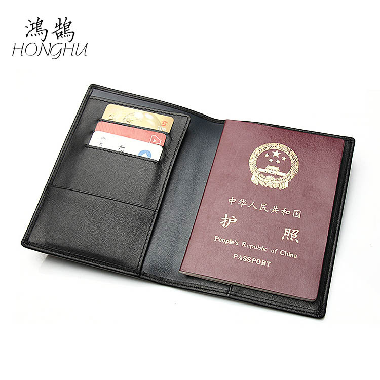 定制真皮护照包旅行证件收纳包多功能护照保护套卡包机票护照夹