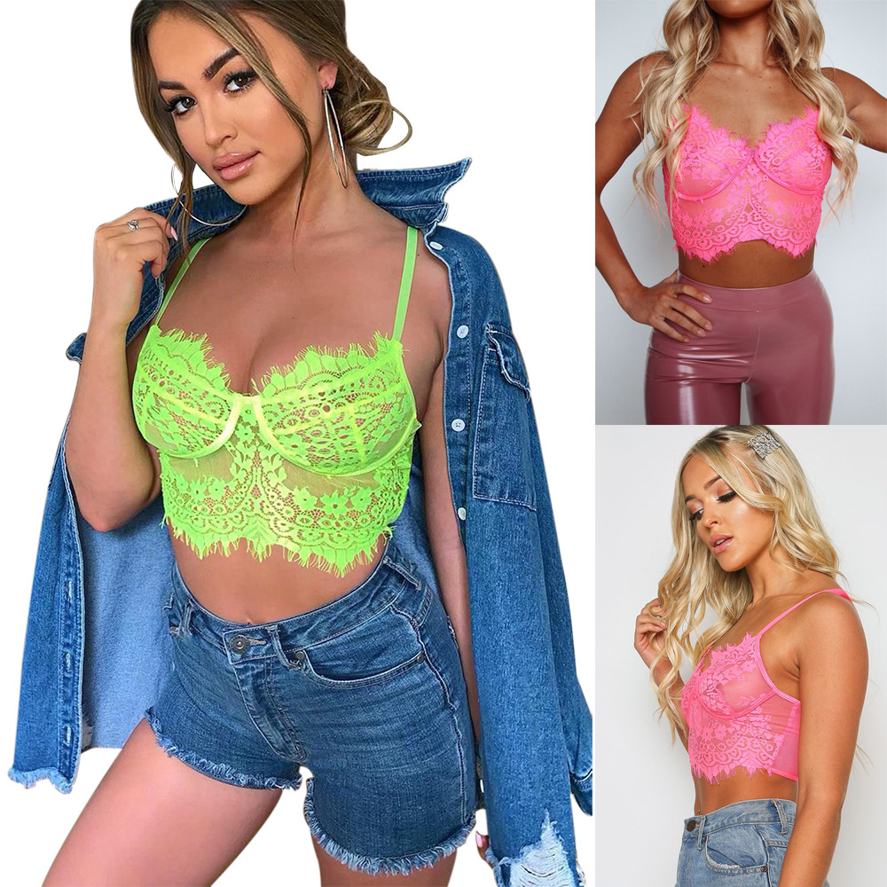 Soutiens-gorge GLUUE en  dentelle - Ref 3370623 Image 1