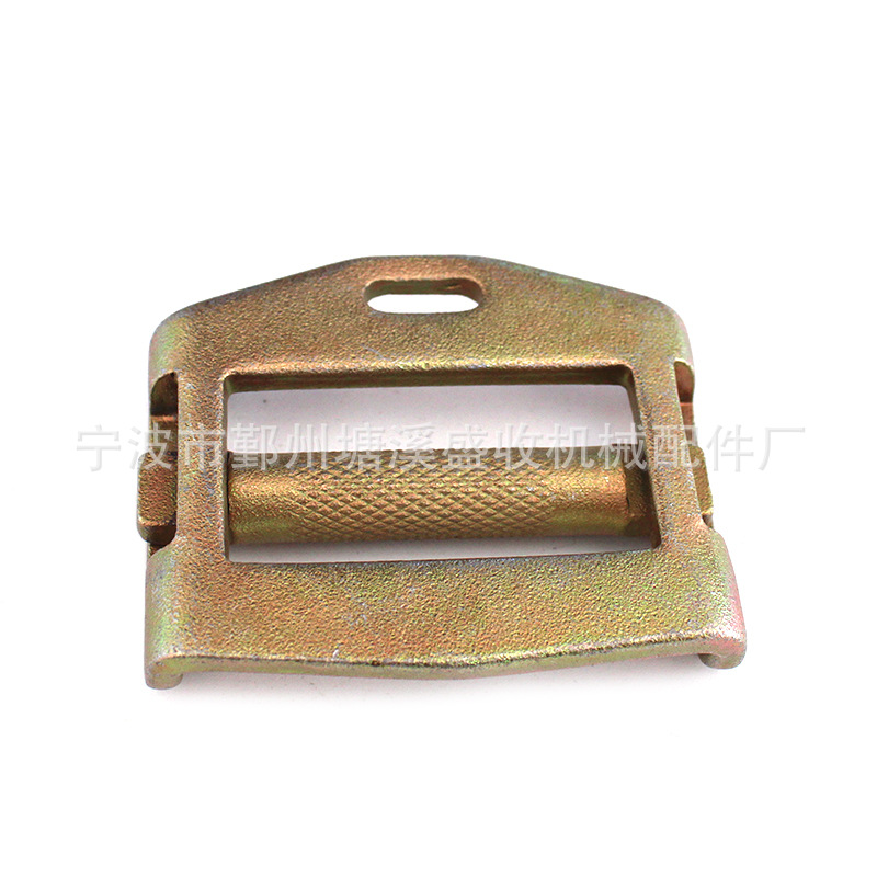 户外安全带五金配件滚花皮带可调节移动连接扣目字扣滚花压扣