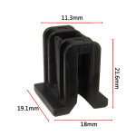 适用骐达颐达骊威轩逸骏逸启辰天籁奇骏逍客雨刮下饰板导流板卡扣