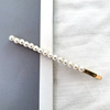 Brand hairgrip from pearl, hairpins, fashionable hair accessory handmade, internet celebrity, simple and elegant design