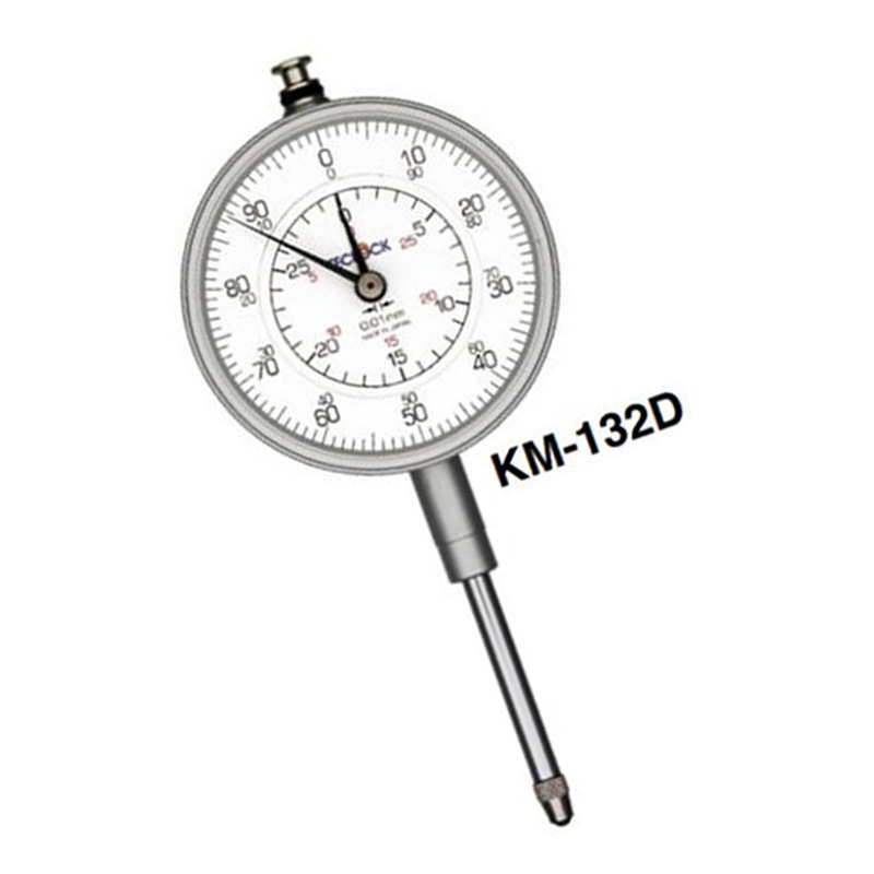 日本得乐TECLOCK同心双针型百分表KM-132D/针盘式百分表/现货批发