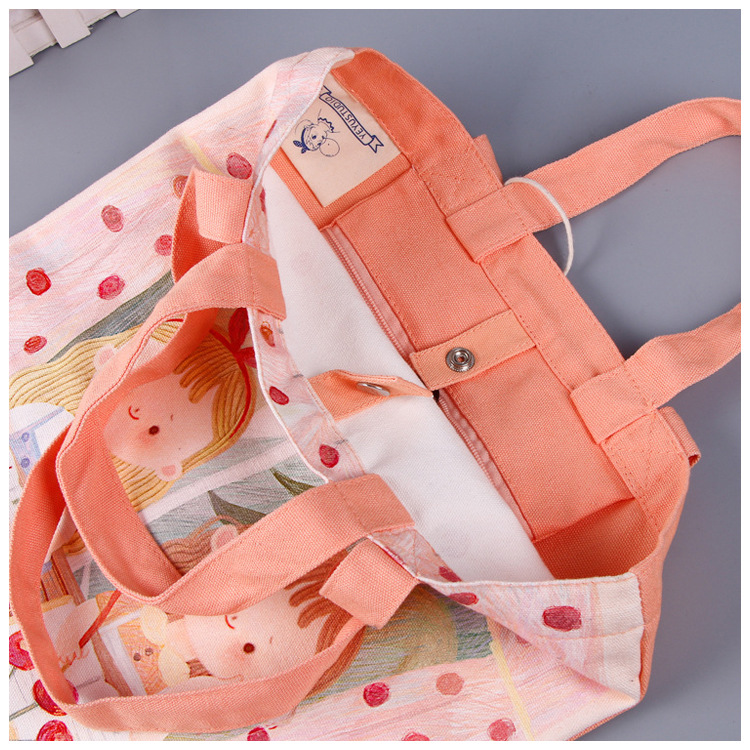 En stock bolsa de algodón de lona en blanco publicidad ambiental bolsa de compras portátil bolsa de tela pequeña impresión personalizada logotipo