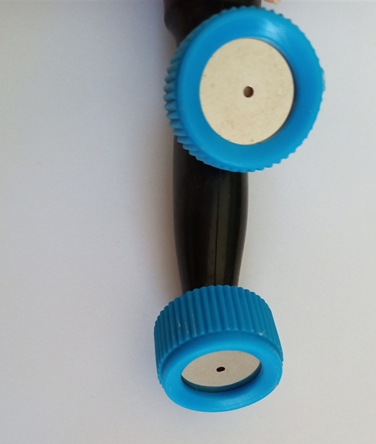 卡西发雄发园林打药机电动背负式喷雾器专用配件二眼喷头KXF-E013