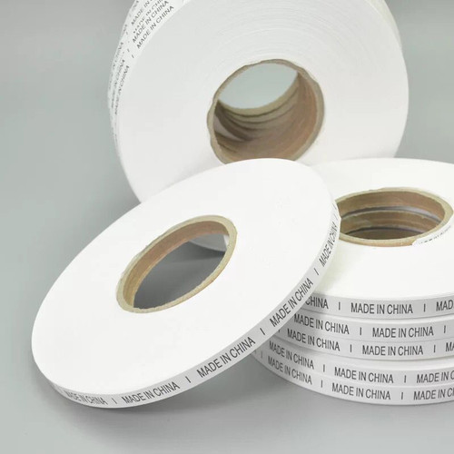 Wholesale Made in China Washable Label Produced Landmark Clothing and Home Textile Ingredient Label