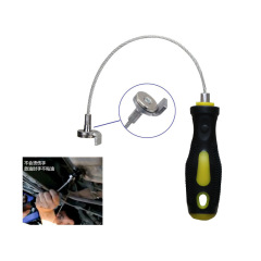 Transmission oil drain screw, oil bottom screw disassembly tool, magnetic suction head wrench, auto repair and maintenance tool