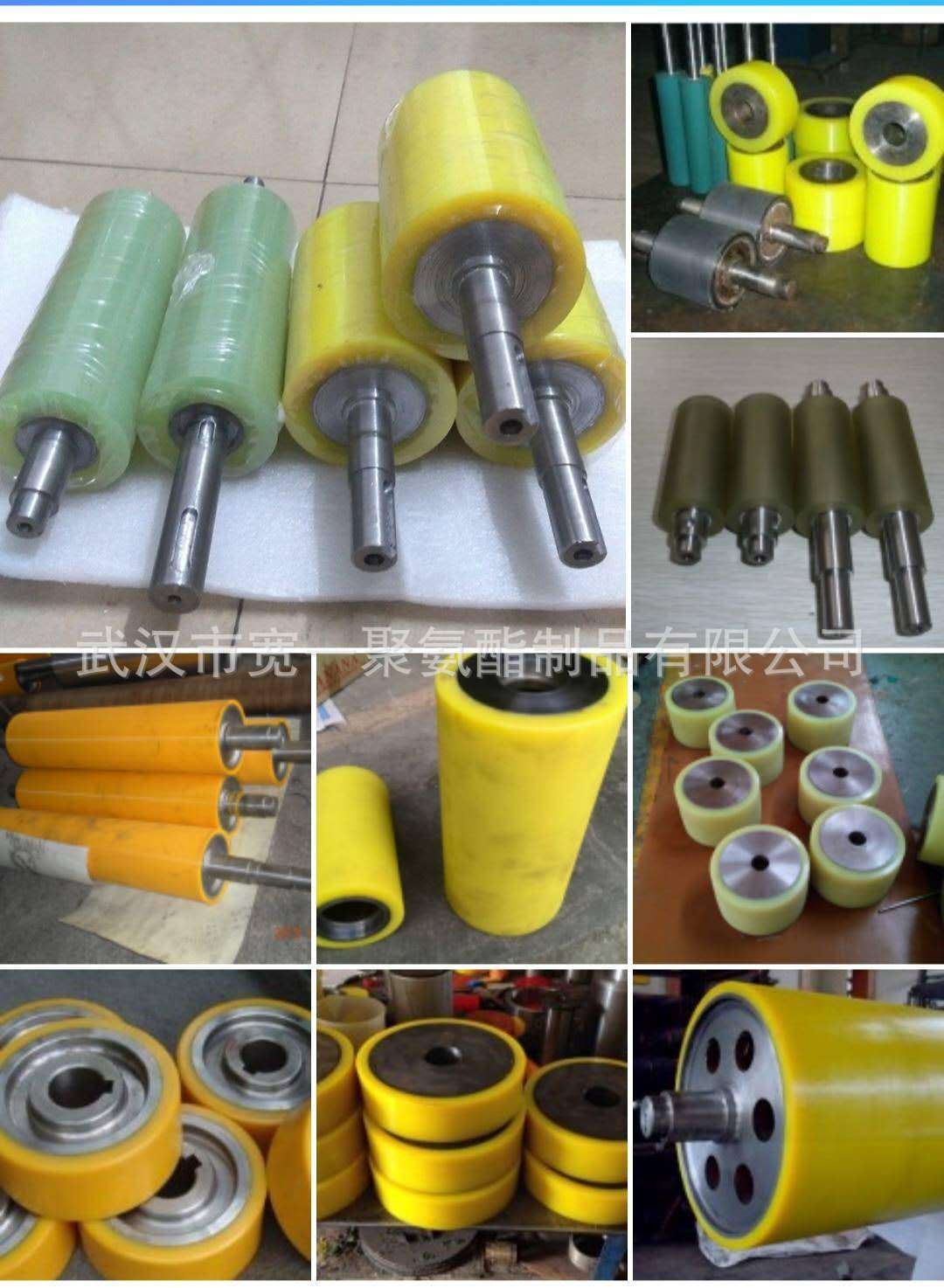 供应湖北十堰输送滚筒包胶加工，聚氨酯包胶加工