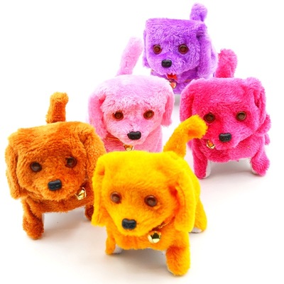 Manufactor wholesale Selling Electric Toy dog Electronics Advance Retrogression dog children Electric Plush Toys