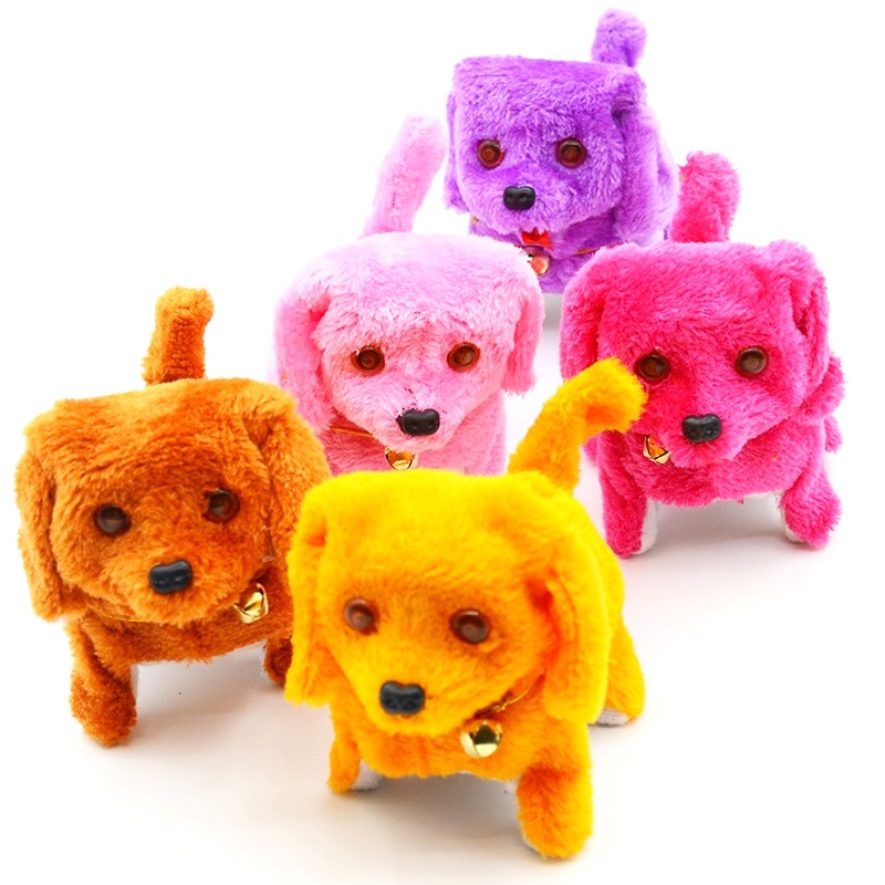 Manufactor wholesale Selling Electric Toy dog Electronics Advance Retrogression dog children Electric Plush Toys