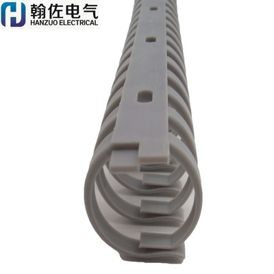翰佐FD30拔开式线槽/龙骨软槽/灰色白色/过度理线轨/一条也是批发|ms