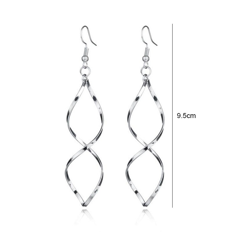 Plating Design 1 Pair Fashion The Answer Alloy Plating Women's Drop Earrings
