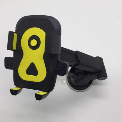 懒人导航伸缩杆汽车车载手机支架长杆变形金刚仪车内表台吸盘支架