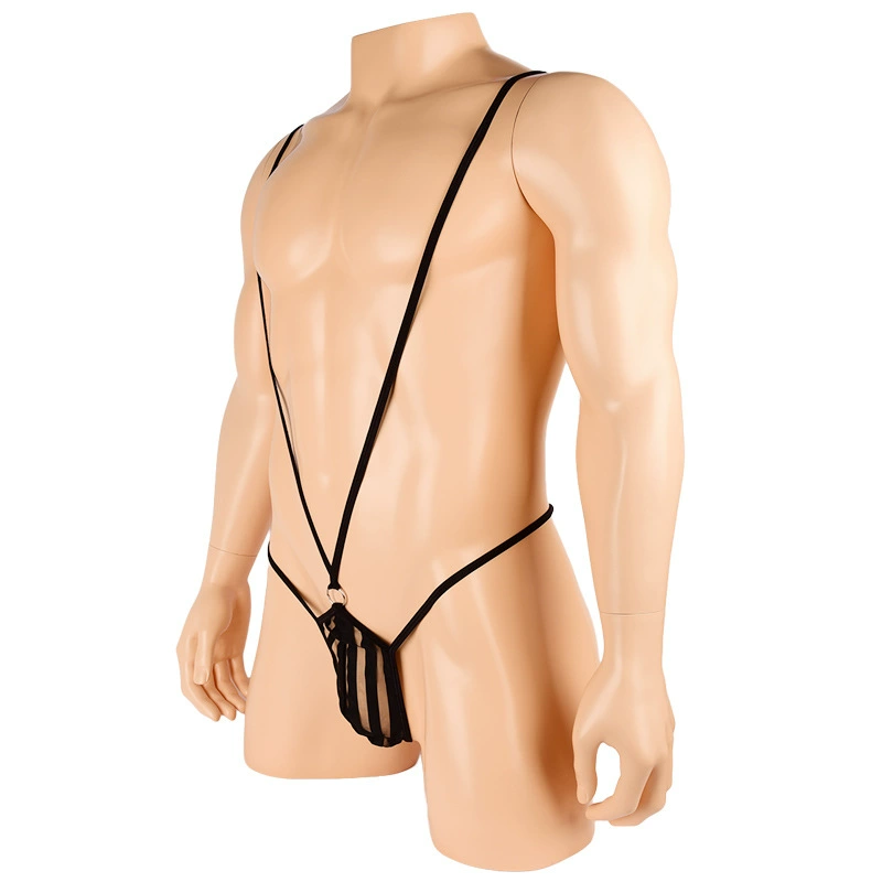 叶子媚 Underwear, men's pants, sexy transparent suspenders, Aliexpress