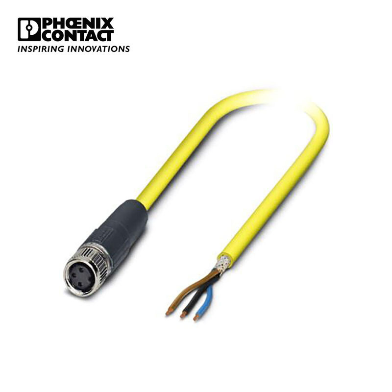 菲尼克斯 传感器/执行器-SAC-3P- 5,0-542/M8 FS SH BK-1406062