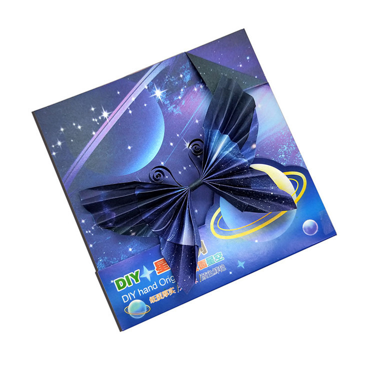 双面印花折纸15cm璀璨星空星球混色手工DIY千纸鹤爱心创意情人节