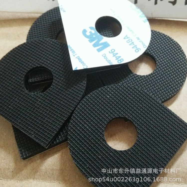 大量销售 耐压硅胶脚垫 家具硅胶垫 黑色硅胶垫片 网格硅胶垫