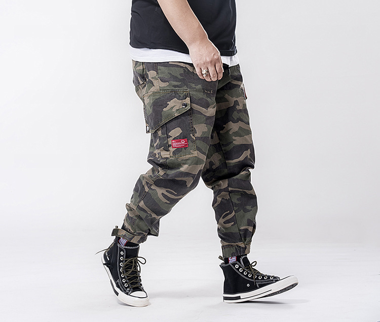 Herrenbekleidung Frühling-Sommer Plus-Size-Mode Herrenhosen mit dicken und lockeren Freizeithosen_voghion.com