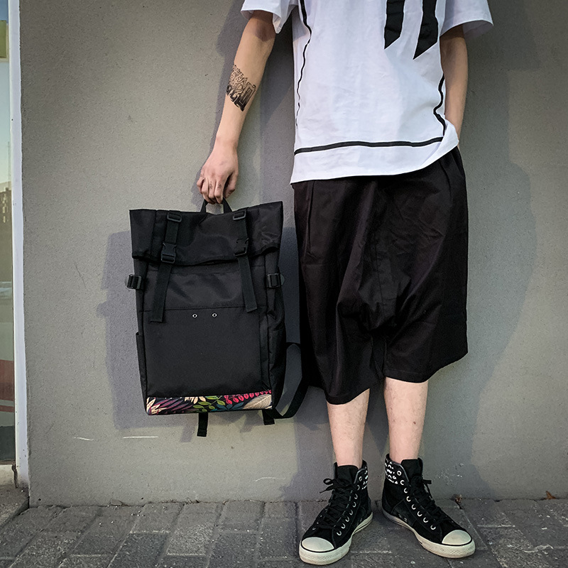 solar system Chaopai Backpack man knapsack leisure time schoolbag lovers Versatile motion Travelling bag Computer package