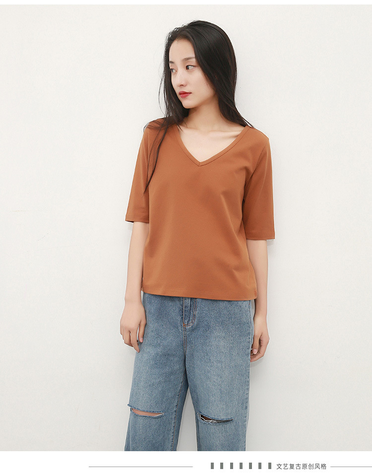 白体恤 女 纯棉