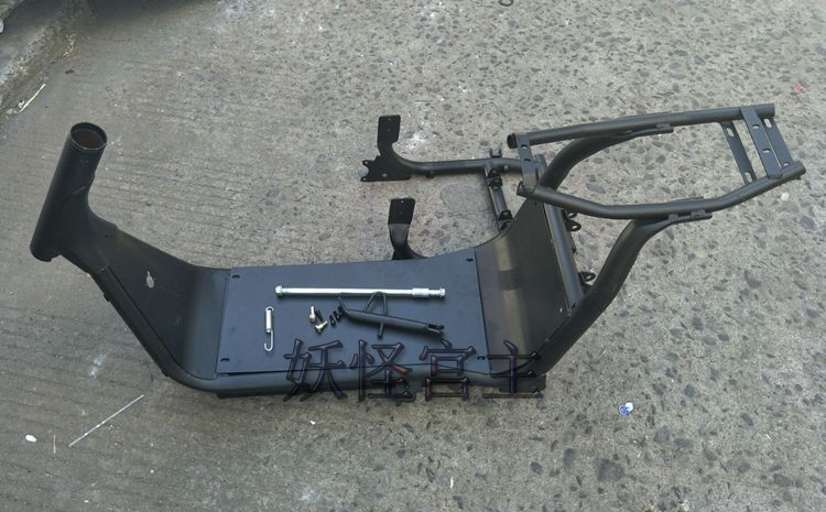 Harley electric car accessories lithium battery car frame Harley shock absorber frame modified car frame iron frame