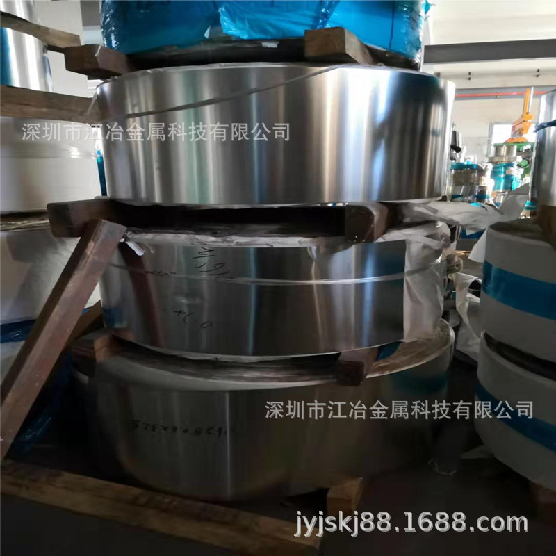 304-0.2*800不锈钢带0.6*600度301SH特硬钢带HV590度耐高温易加工