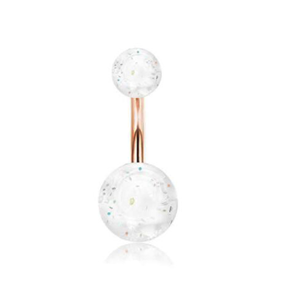 Stylish Stainless Steel Navel Ring Dangle Belly Button Piercing Jewelry Set for Women detail image 20