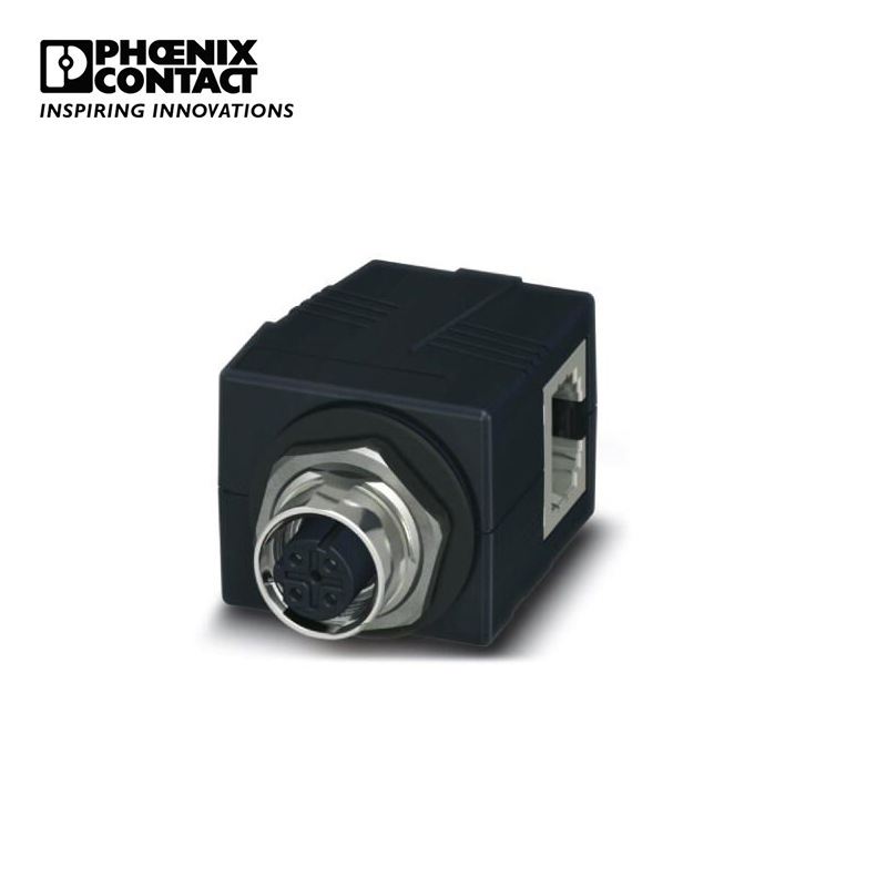 菲尼克斯 穿板式连接器 - CUC-BH-M12D1PBK-A/R4BE - 1414397