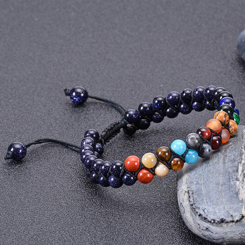 Fashion Star Natural Stone Handmade Bracelets 1 Piece display picture 12