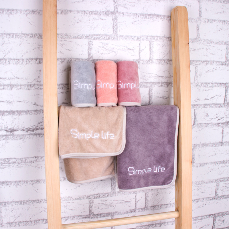 35*35cm Korean Edition originality Embroidery Superfine fibre towel Manufactor wholesale gift Gift children towel