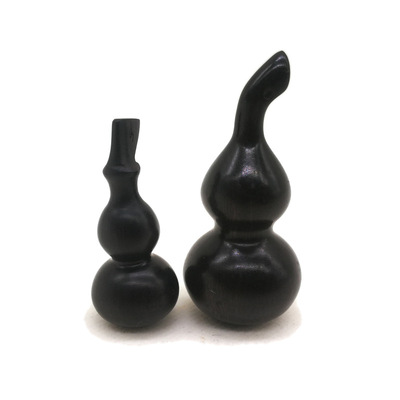 紫光檀木葫蘆 葫蘆挂件葫蘆手把件