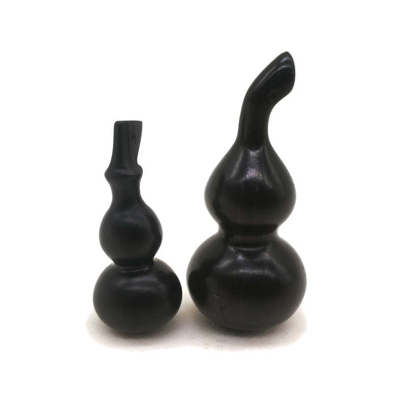 紫光檀木葫蘆 葫蘆挂件葫蘆手把件