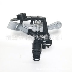 6-point plastic rocker nozzle 360-degree rotating garden sprinkler irrigation automatic sprinkler gardening cooling lawn greening watering