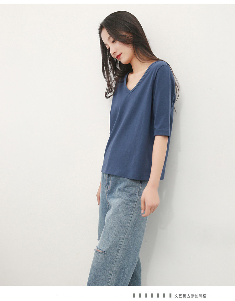 纯棉t恤女