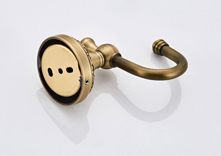 卫浴五金挂件浴室壁挂式螺丝安装单衣钩F8312-1