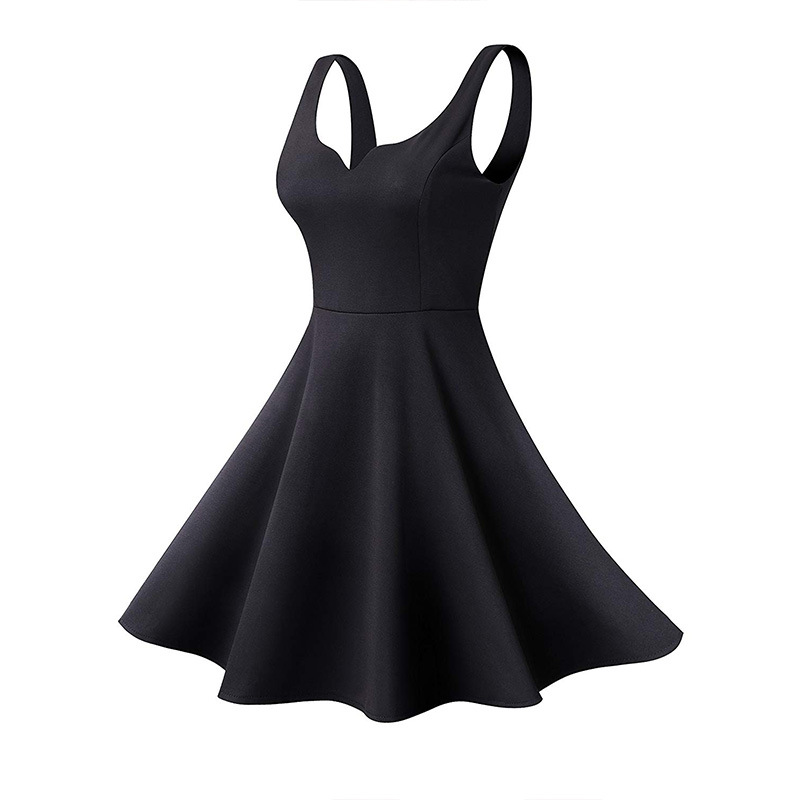 Women's Dress European And American Sexy Backless Deep V Sling Belt Spring And Summer Dress