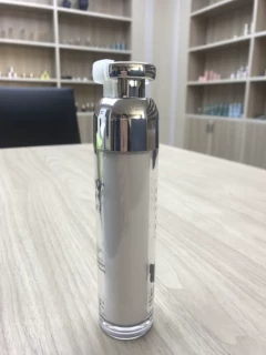 厂家 可定制 高档双层亚克力乳液精华爽肤水真空瓶