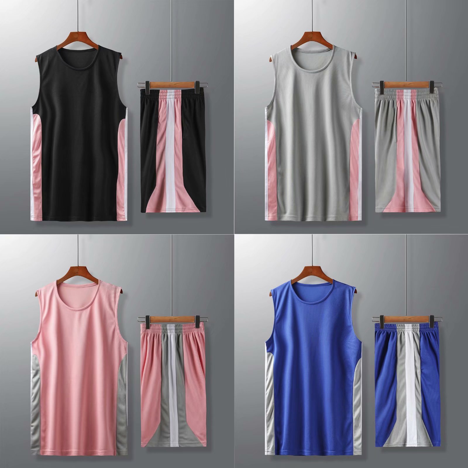 Basketball clothes suit men and women customized Group purchase children student Basketball jersey match train Jersey ventilation motion DIY