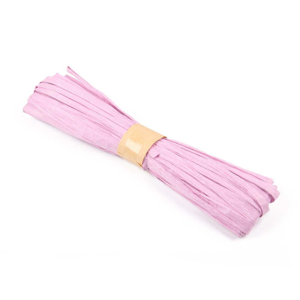 Directo de fábrica de bricolaje hecho a mano de la artesanía de la cuerda de papel de la cuerda tejida multicolor de color de la