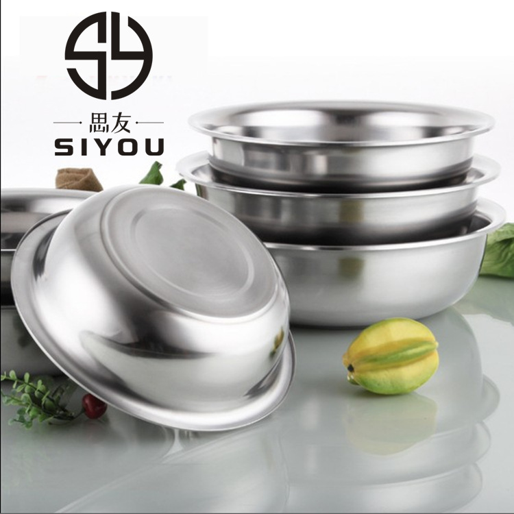 Stainless steel Basin Use Vegetables Wash basin thickening Deepen Basin household commercial wholesale