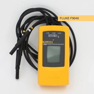 Floke Fluke9040 Фаза -последовательный инструкции по вращению Американская Fluke F9040 Индикатор фазовой последовательности